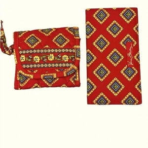 Vera Bradley Wallet and Checkbook Cover